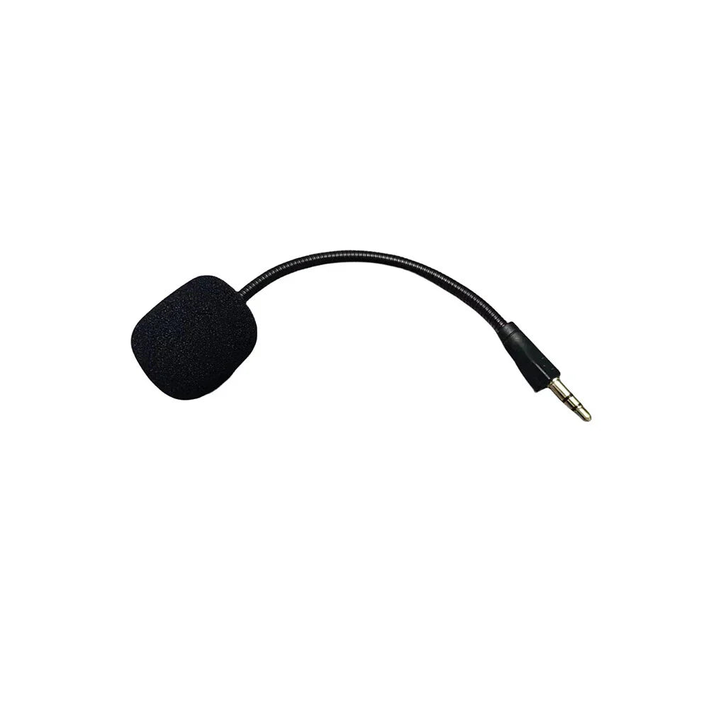 Boom Microphone for Logitech GPRO & G PRO X, 3.5mm Replacement Black