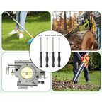4PCS Carburetor Adjustment Tools for Various Makes Models