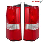 Set of 2 Tail Light Halogen Lamps for Chevy Express/GMC Savana (2003–2023)