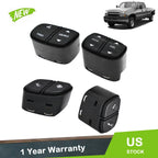 4X LED Steering Wheel Radio Volume Control Switch for GMC Silverado