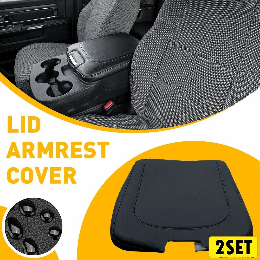 Console Center Lid Armrest Cover for Dodge Ram 1500 2500 3500 (2013–2018)