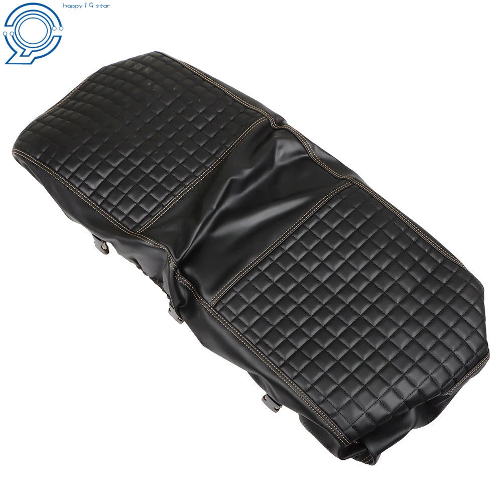 Set of 4 Black Seat Covers for E-Z-GO Medalist TXT Golf Carts (1994–2013)