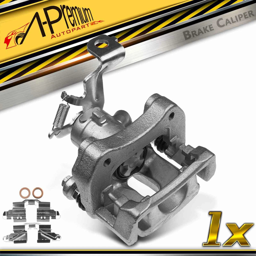 Rear Left Disc Brake Caliper with Bracket for Toyota Matrix Pontiac Vibe (2003-2010)