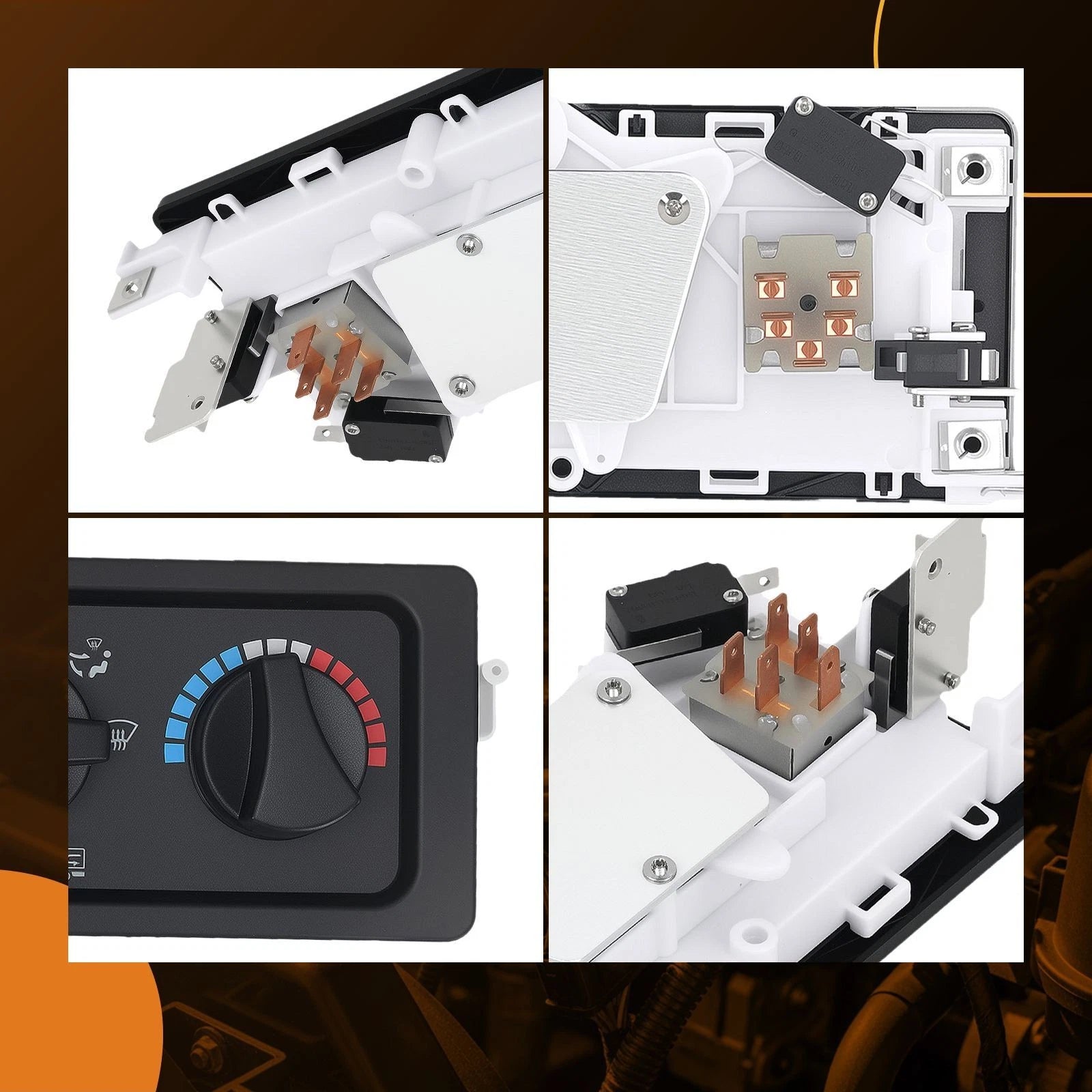 A/C Heater Control Panel for Freightliner FL60 FL70 C840 (1990–2000) 8520046000