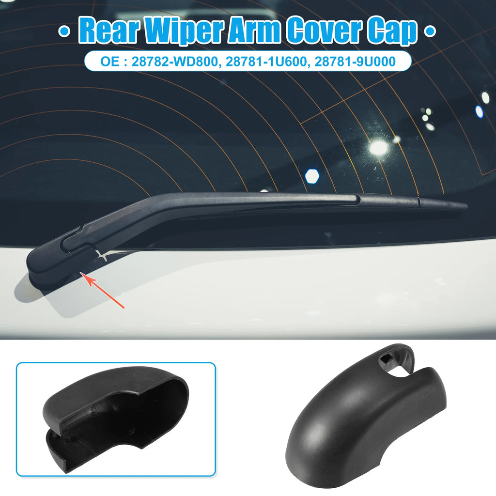 Rear Windshield Wiper Arm Cover Cap for Nissan Note (2005–2012) 28782-WD800