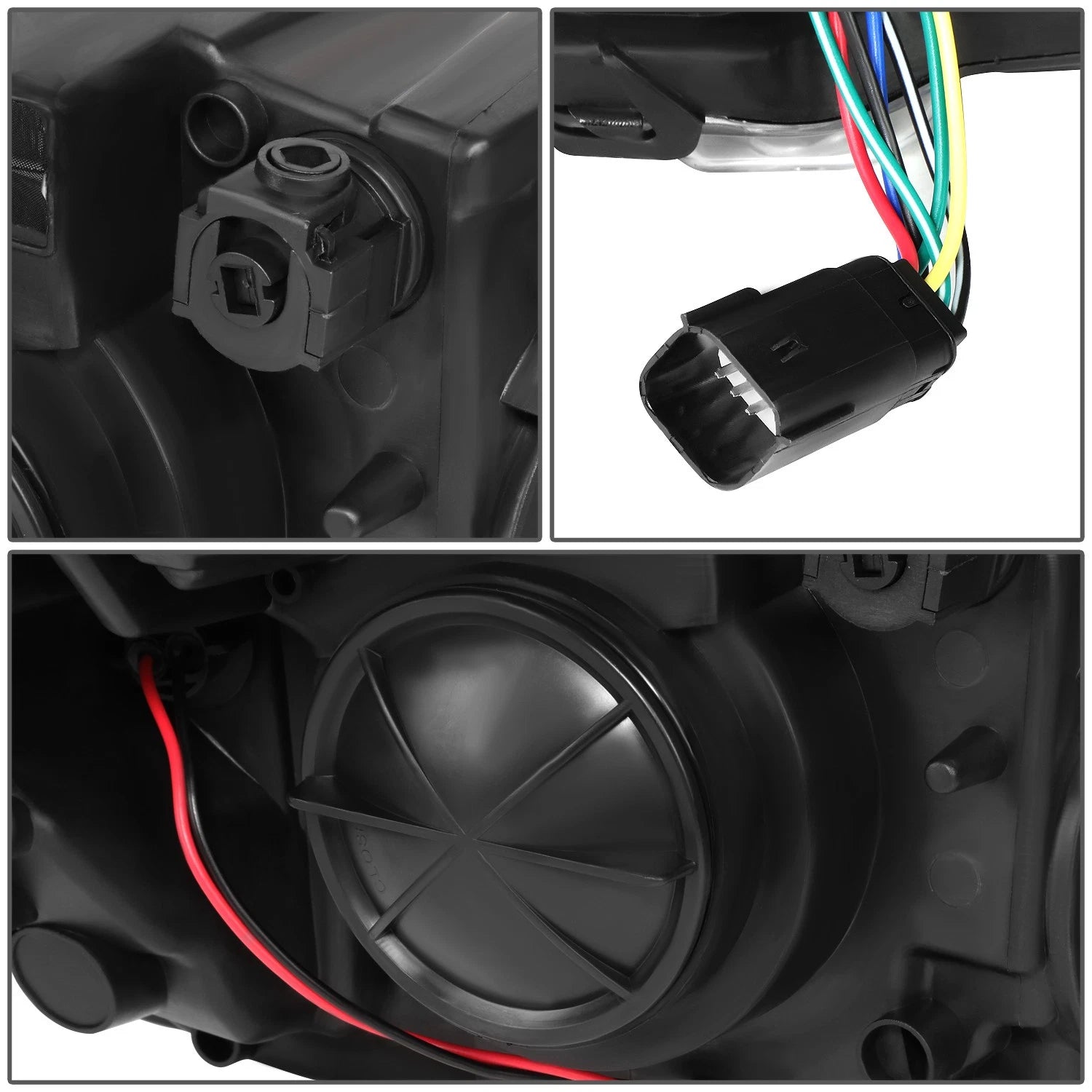 1pc Projector Headlight Lamp Assembly for Chevy Impala (2014–2020)