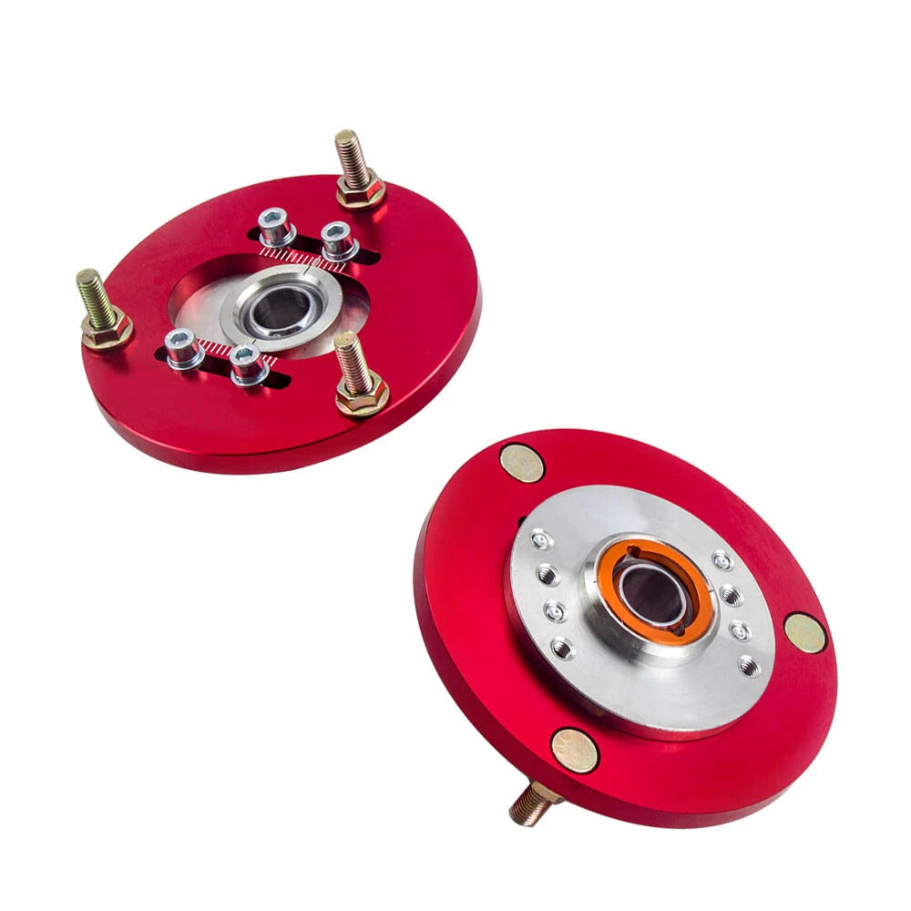 Pair Front Mount Camber Plates for BMW E36 3 Series (1992–1999)