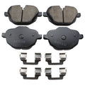 Akebono Euro Rear Disc Brake Pads for BMW 5 Series F10, X3 F25, X4 F26, Z4 E89, i8 (2011–2019)