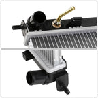 OE Aluminum Core Engine Cooling Radiator for Kia Soul 2.0L (2010–2011) DPI 13134