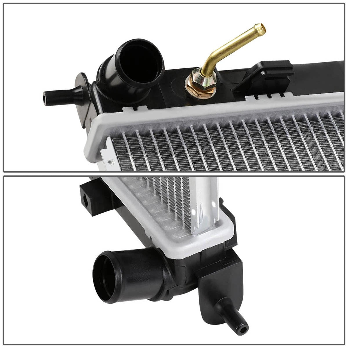 OE Aluminum Core Engine Cooling Radiator for Kia Soul 2.0L (2010–2011) DPI 13134