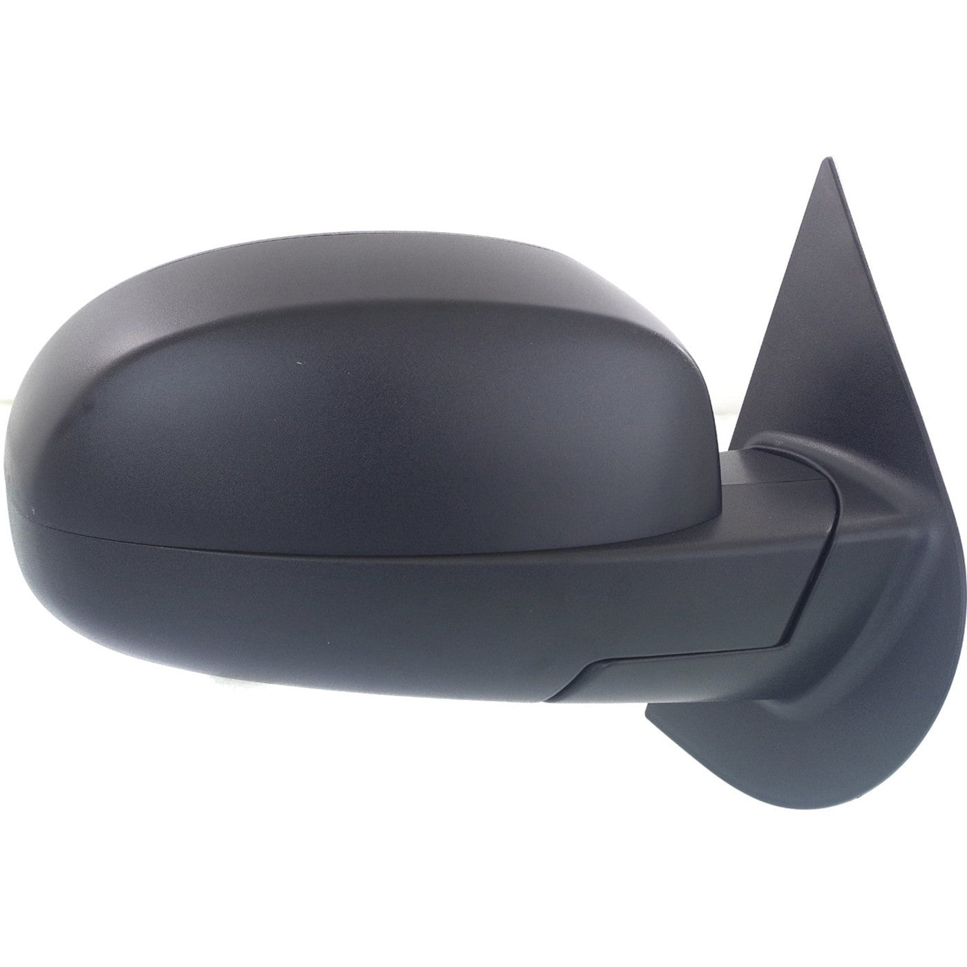 Set of 2 Manual Mirrors for Chevrolet Silverado 1500 (2007–2013) Black