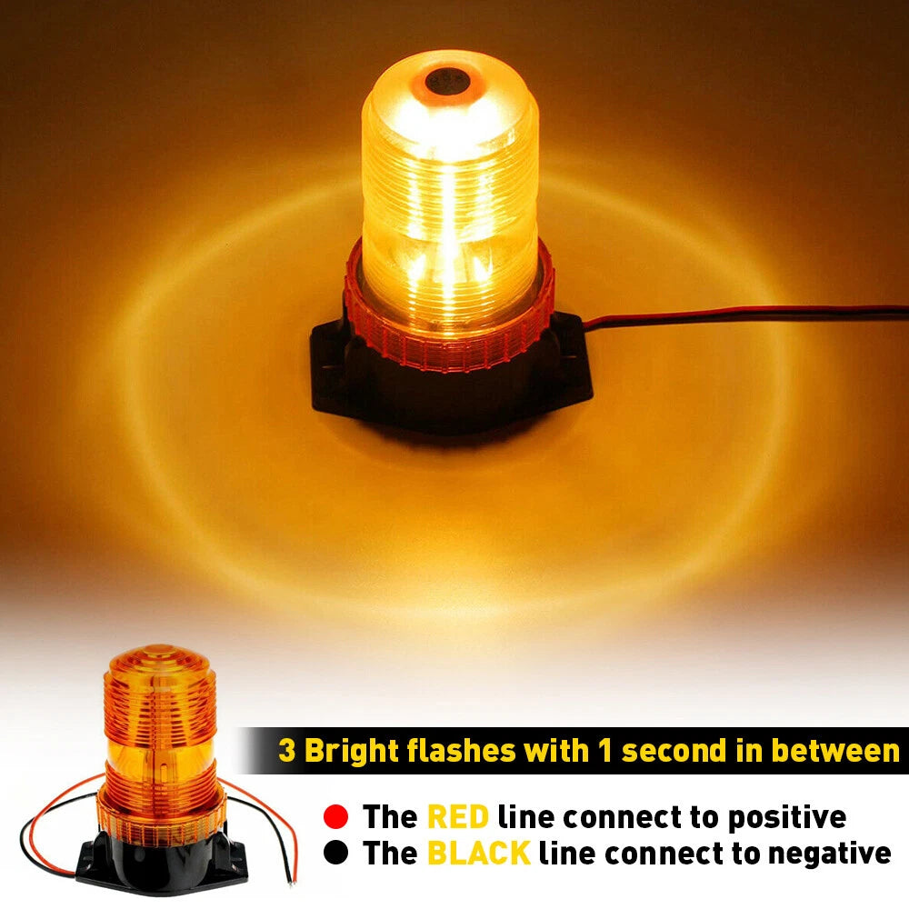 30 LED Amber Strobe Lights for Forklift Truck