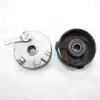 3 Stud Drum Brake Housing Wheel Hub + Shoes for 110cc 125cc Quad ATV (N/A)
