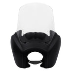 Front Fairing 15'' Clear Windshield for Harley Dyna Super Glide