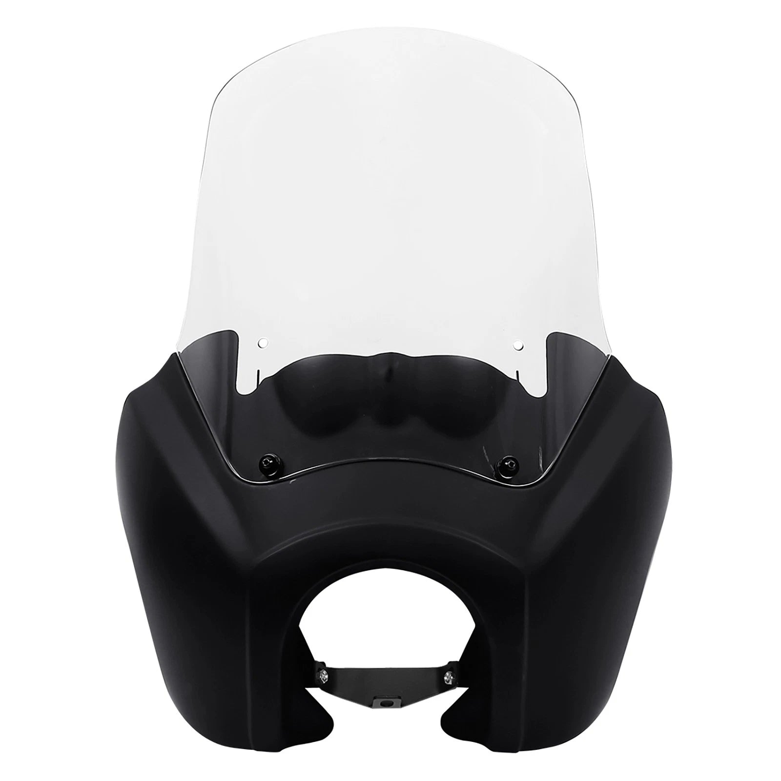 Front Fairing 15'' Clear Windshield for Harley Dyna Super Glide