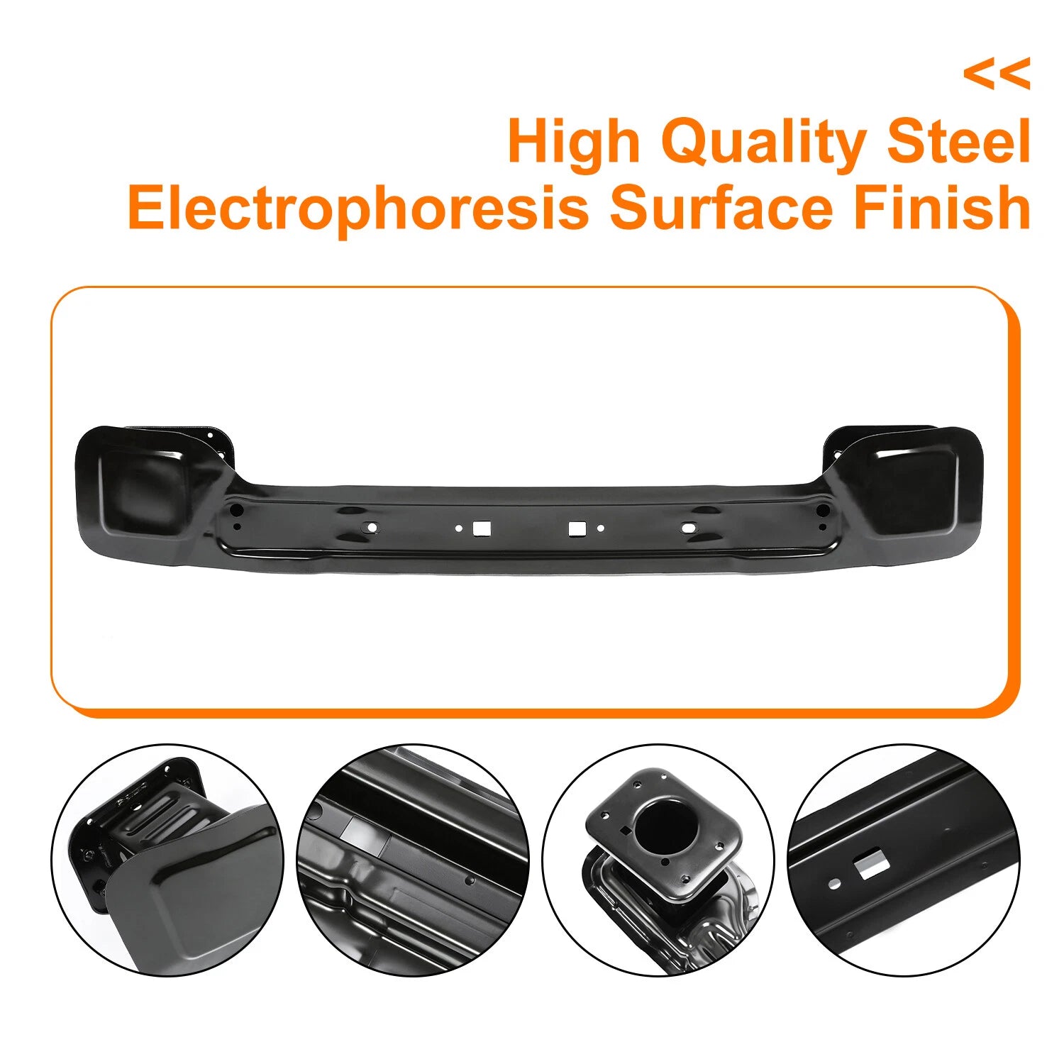 Front Bumper Reinforcement Face Bar for Ford Transit-150/250/350/350HD (2015–2025)