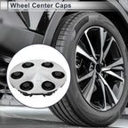 Wheel Center Caps for Chevrolet Tahoe (2007–2013) 1Pc Silver Tone Plastic
