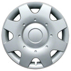 Universal Snap On Wheel Hubcap Covers 16 Inch Silver for Most Vehicles (2000–2026)