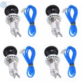 Set of 4 Fuel Primer Plunger Pumps for Kawasaki 