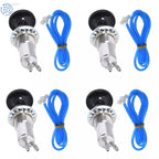 Set of 4 Fuel Primer Plunger Pumps for Kawasaki 