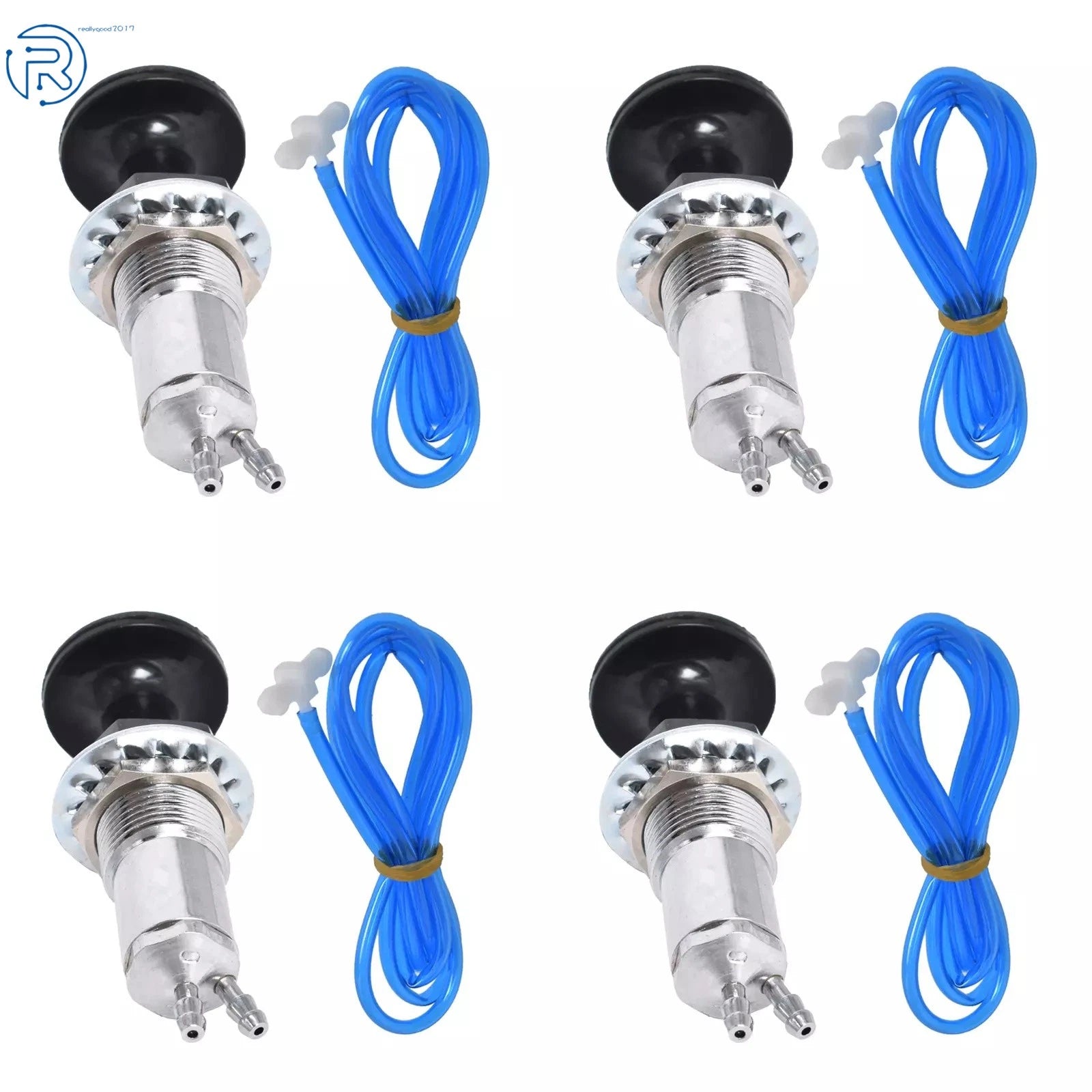 Set of 4 Fuel Primer Plunger Pumps for Kawasaki 