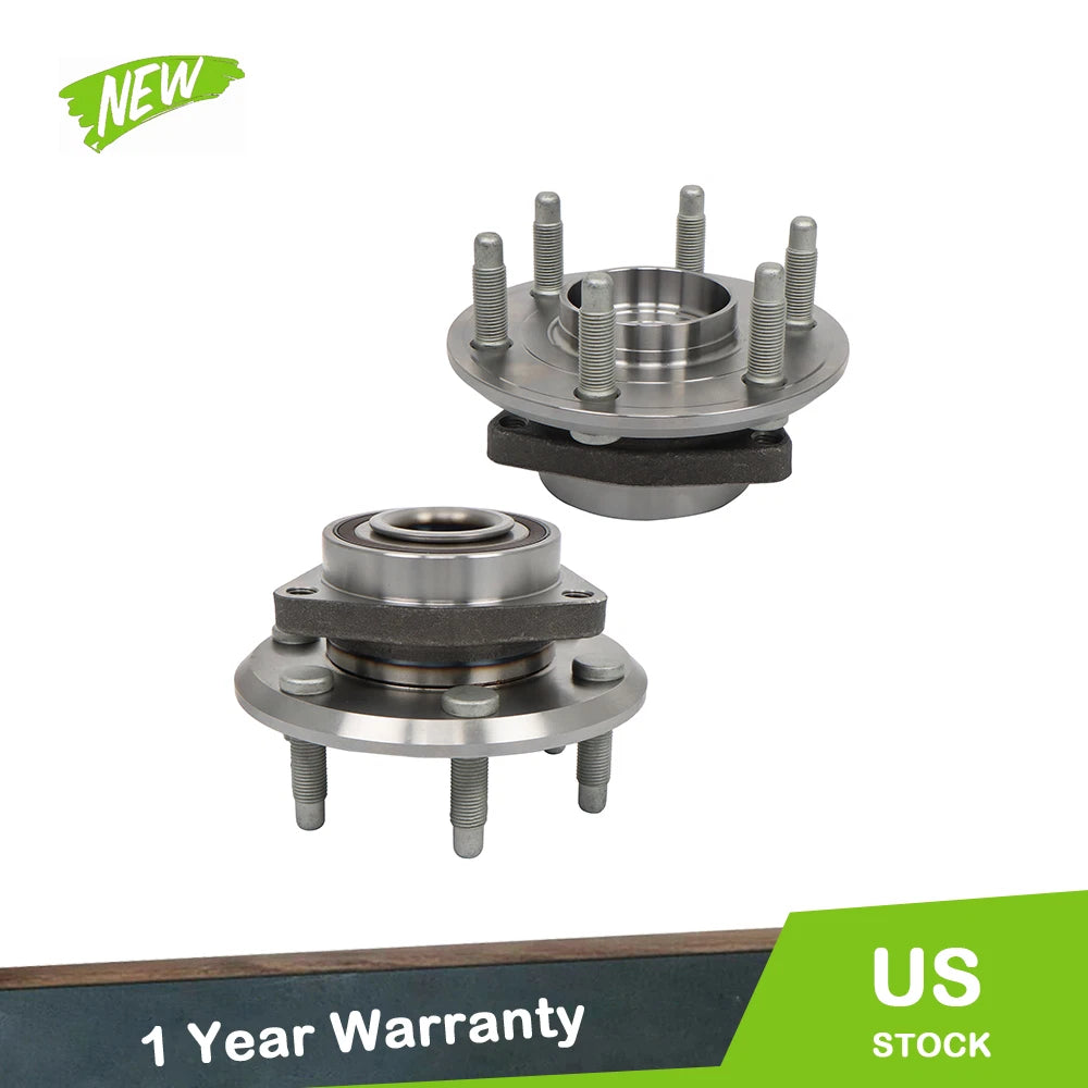 2X Front Wheel Hub Bearings for Chevy Traverse GMC Acadia Buick Enclave (2009–2017)