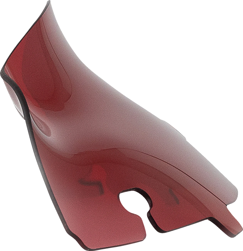 Klock Werks 4" Kolor Flare Sport Windshield for FLH (KWW-01-0677) - Red