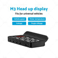 HUD GPS Speedometer Digital Display for OBD2 Cars (Universal)