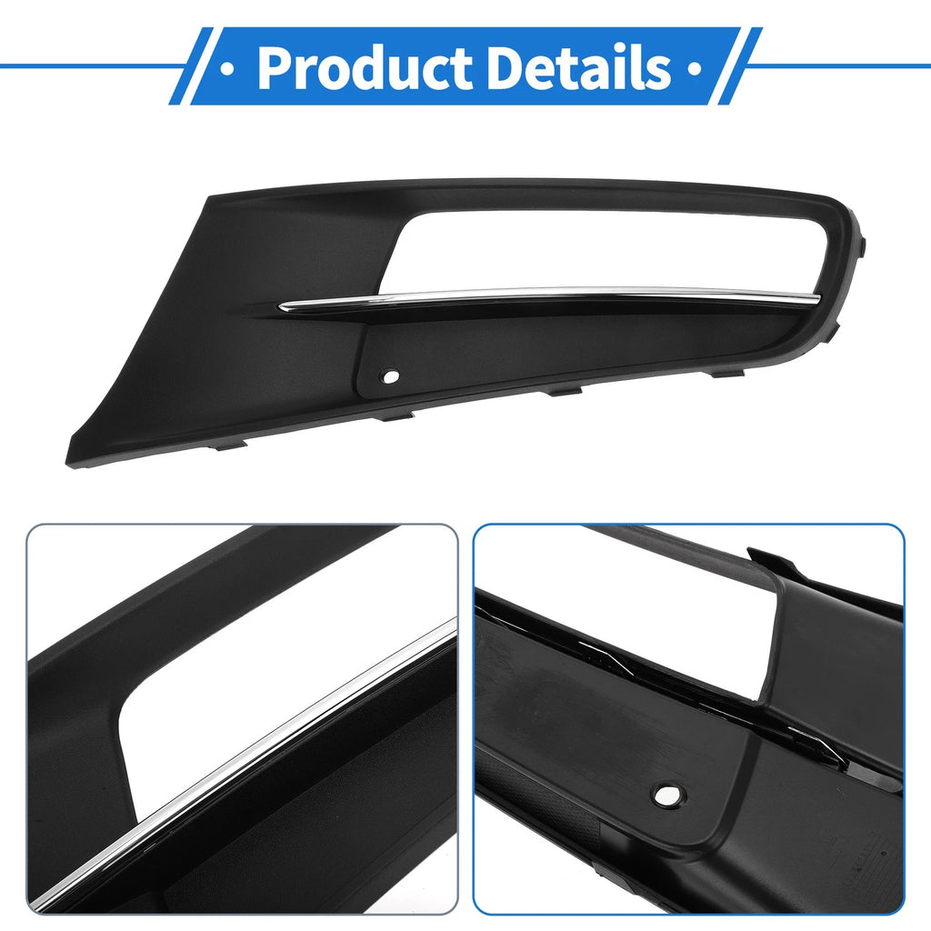 1 Pc Fog Light Grill for Volkswagen Sharan (2012–2019) No. 7N0853665B