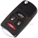 Keyless Key Fob Remote Case Shell for Jeep Wrangler Patriot (2009–2012)
