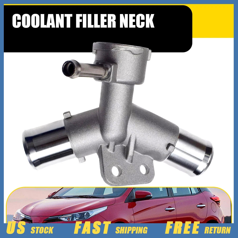 Coolant Filler Neck Hose for Toyota Yaris (2007–2019) Aluminum