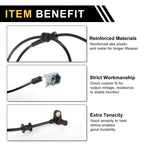 ABS Wheel Speed Sensor No.D7910ZR00B for Nissan Titan (2008–2011) Front Left Right