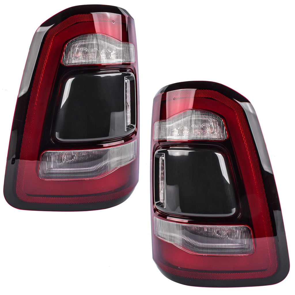 2X Rear Tail Light Brake Lamp with Blind Spot for Dodge RAM 1500 (2019–2023)