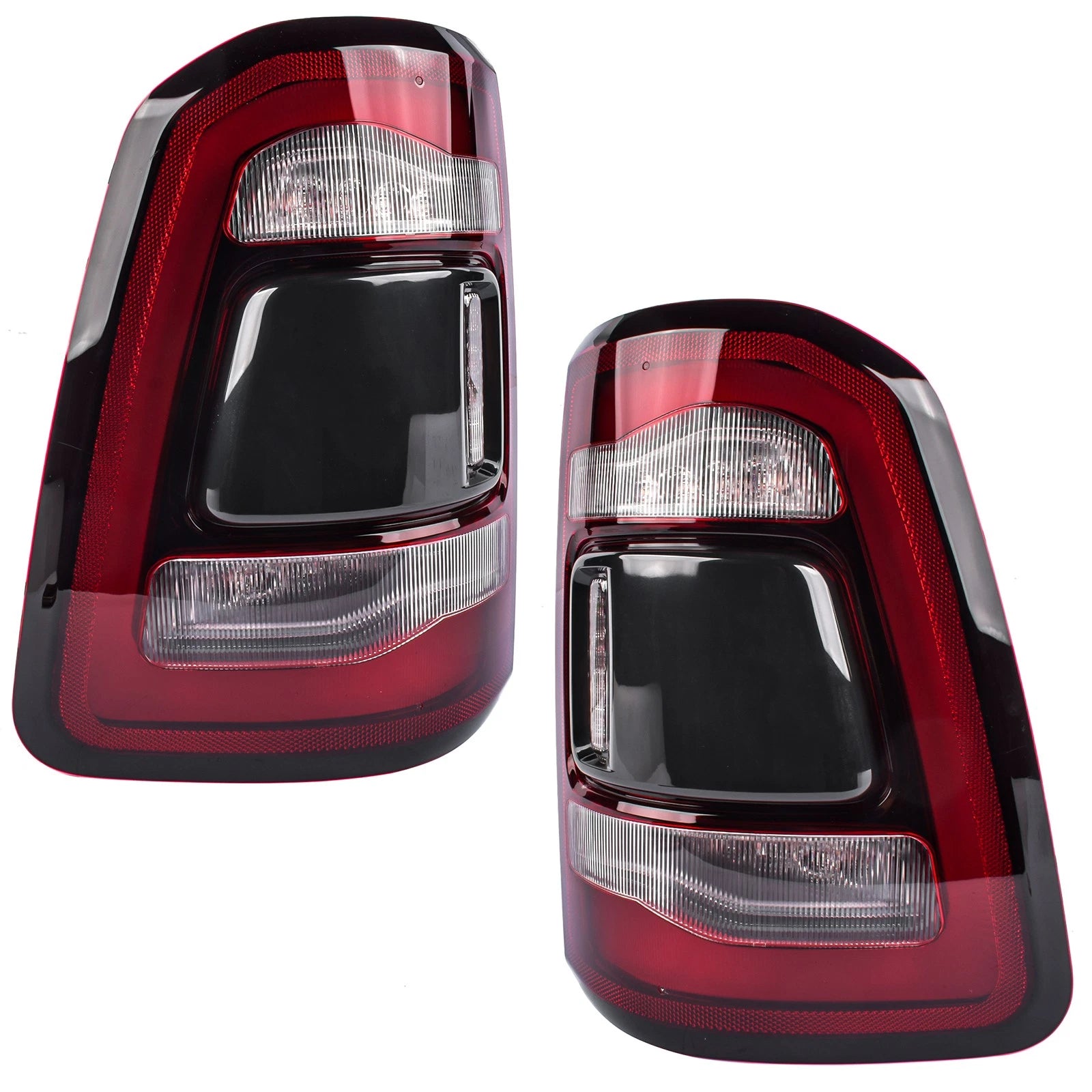 2X Rear Tail Light Brake Lamp with Blind Spot for Dodge RAM 1500 (2019–2023)