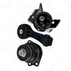 3X Engine Mount Set for Honda City Jazz (2008–2014) L13A1 L15A1 L15A7