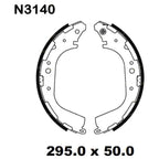 Rear Brake Shoes Set for Nissan Pathfinder R50 (1995-2005)