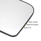 Left Side White Mirror Glass for Toyota IQ (2009–2016)