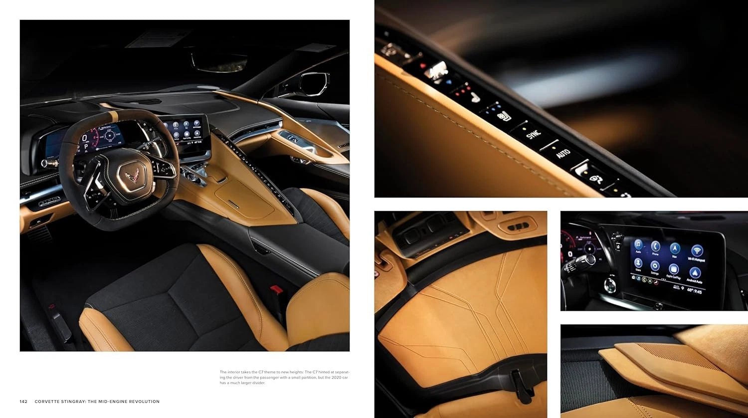 Corvette Stingray The Mid-Engine Evolution Book for Chevrolet Corvette (1963-2023)