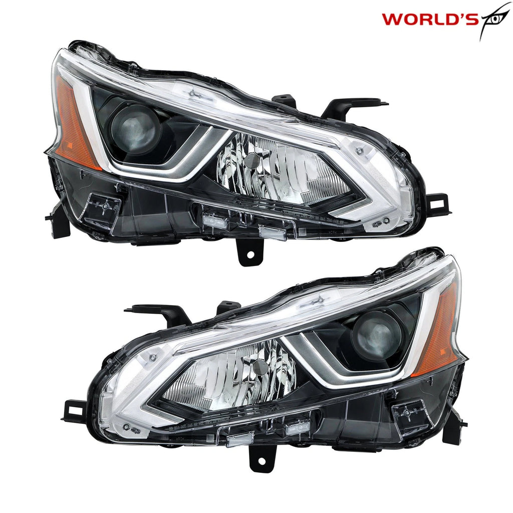 Pair Halogen Projector Headlights for Nissan Altima (2019–2021)