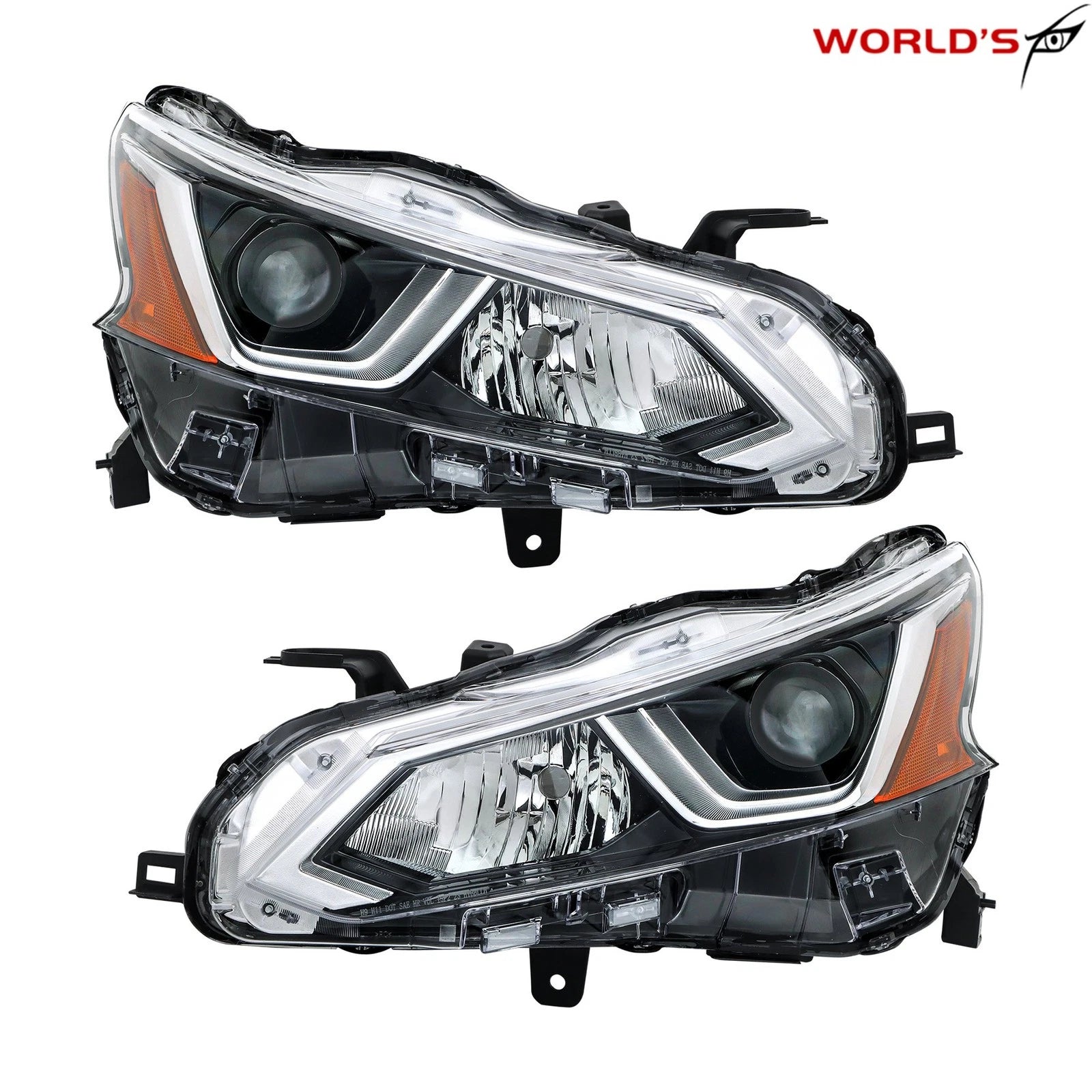 Pair Halogen Projector Headlights for Nissan Altima (2019–2021)