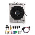 2X Aluminum Radiator Shroud Fan for Honda Civic EM1 EJ8 (1992–2000)