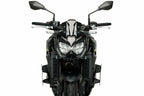 PUIG Downforce Side Spoilers Black for Kawasaki Z900 (2017–2022)