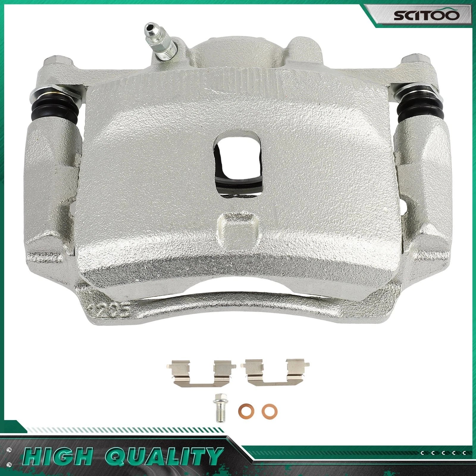 Front Left Brake Caliper w/ Bracket for Honda Civic Acura EL (2001–2005)