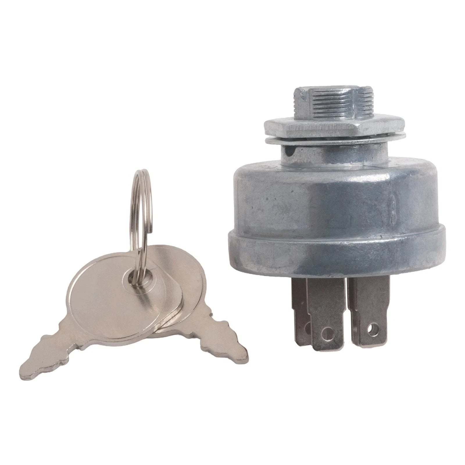 Ignition Starter Switch and Key Pair for Lawn Mowers (Multiple Models)