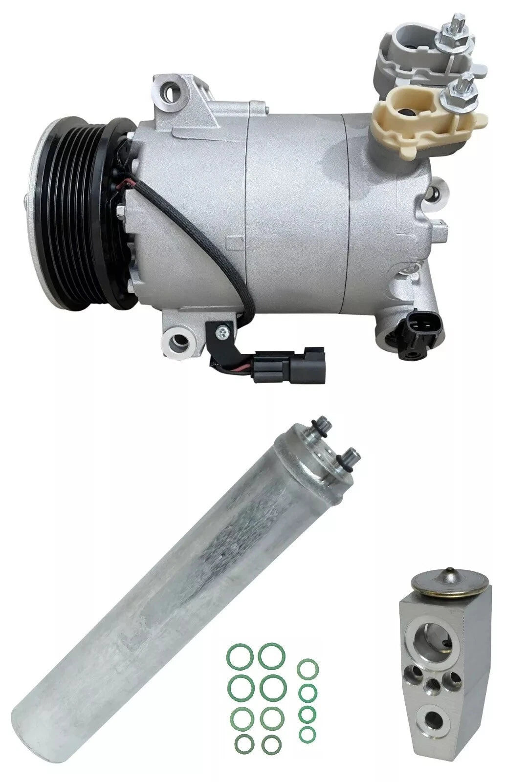 AC Compressor Kit Replacement for Ford Focus 1.0L Turbo (2016–2018)