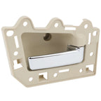 Beige Chrome Inside Front Right Door Handle for Jeep Grand Cherokee (2005–2011)