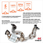 Catalytic Converter Pipe for Subaru Forester/Legacy/Outback/Impreza 2006–2012