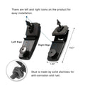 Rear Window Lift Gate Glass Hinge Kit LH & RH for Ford Escape Mariner (2008–2012)