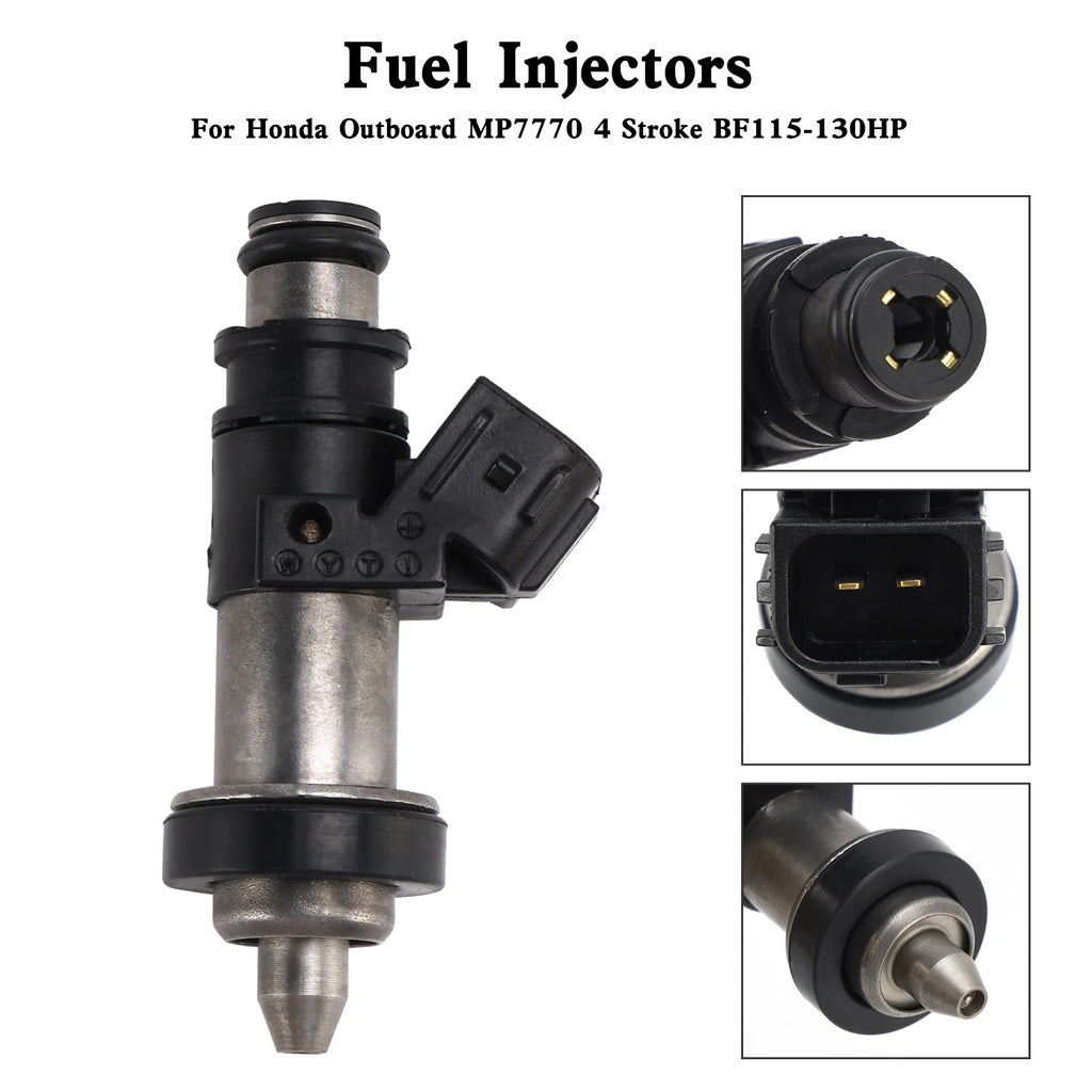 Set of 4 Fuel Injectors for Honda Outboard BF115-BF130 (MP7770)