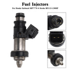 Set of 4 Fuel Injectors for Honda Outboard BF115-BF130 (MP7770)